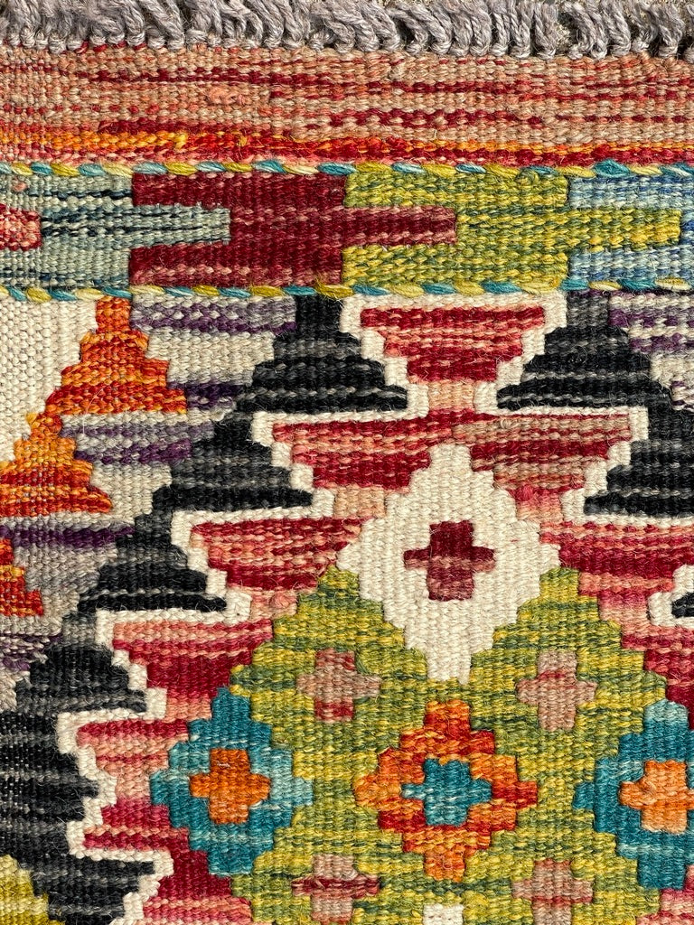 Hand Knotted Chobi Kilim Runner 140 x 61cm