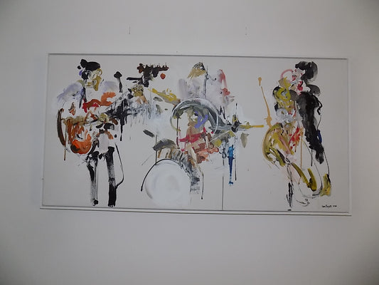 Original Gina Southgate Oil On Canvas  'Hot Beef Three' Signed