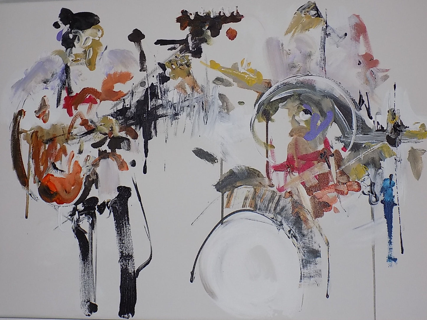 Original Gina Southgate Oil On Canvas  'Hot Beef Three' Signed