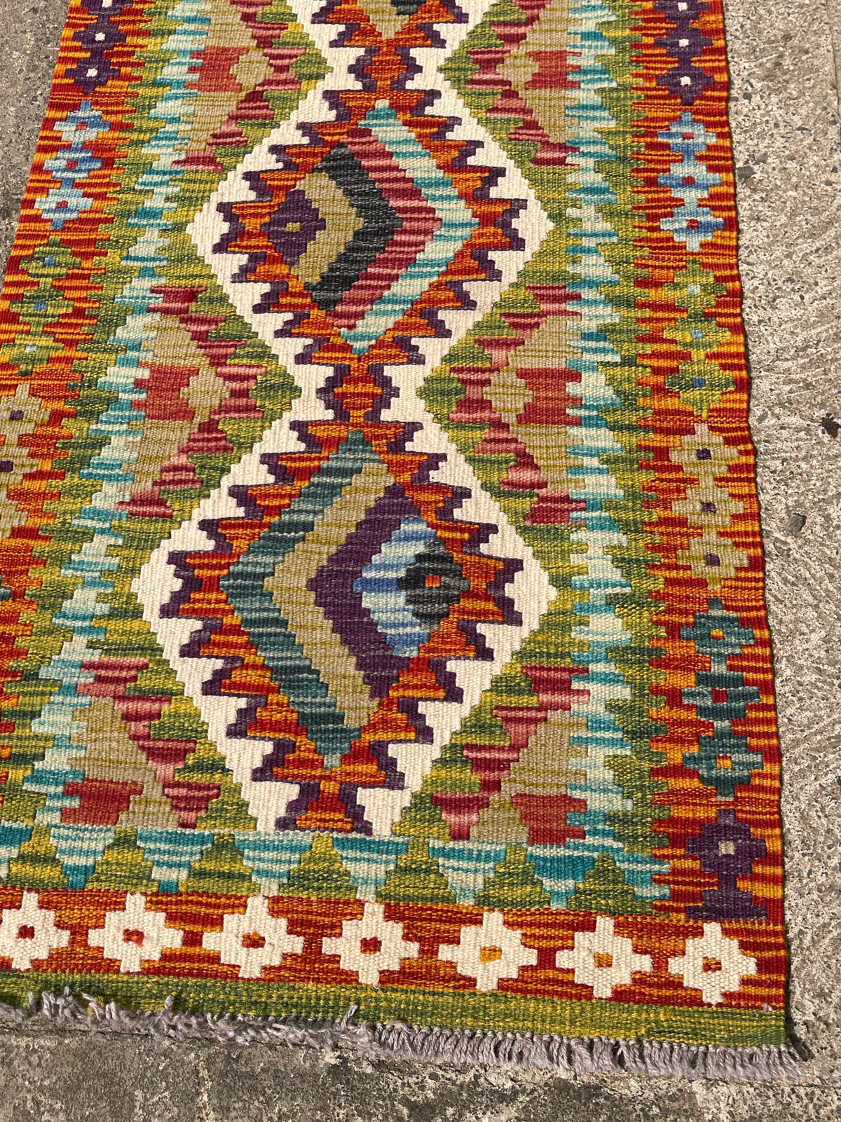 Hand Knotted Chobi Runner 198 x 62cm