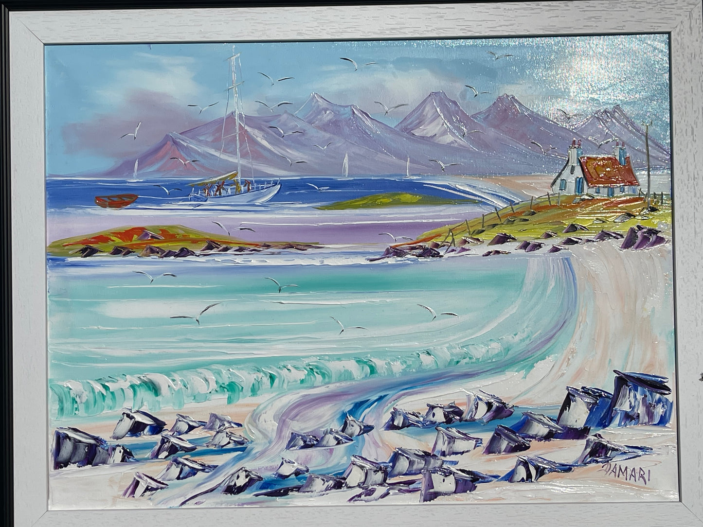 Jock's Wee Croft by John Damari - Original & Signed