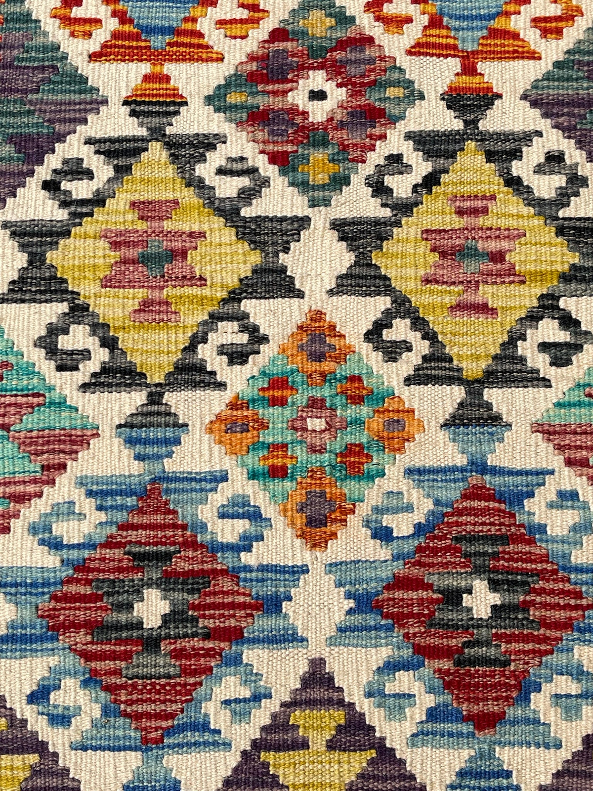 Hand Knotted Chobi Kilim Runner Rug 156 x 61cm