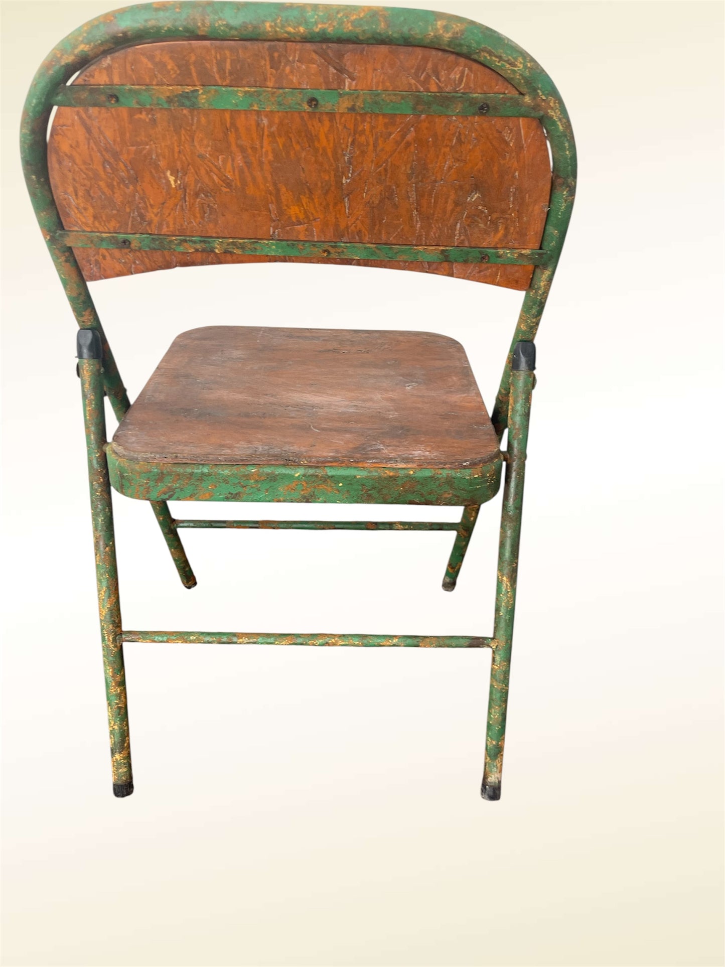 Pair of Vintage Painted Folding Chairs
